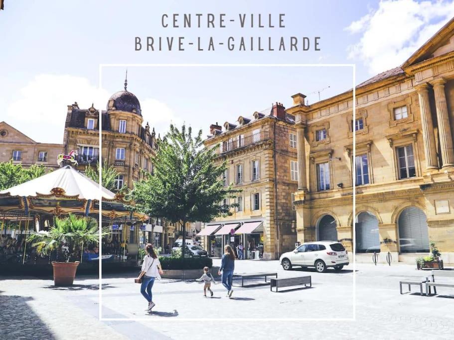 #Le Conquerant Du Dernierjour-Grand F2-Hypercentre Apartamento Brive-la-Gaillarde Exterior foto